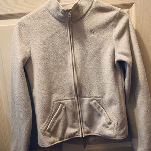 Old navy White fluffy kids jacket
